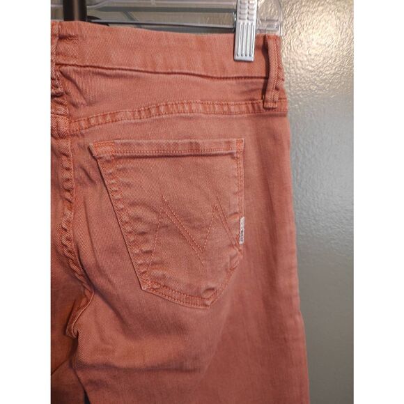 Mother Women's Size 27 The Looker Pop Old Rose Pink Jeans RARE - Picture 3 of 8